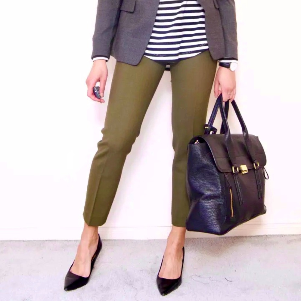 J. Crew Martie Slim Cropped Pant